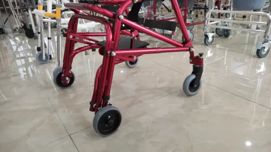 Andador con andador plegable ligero para uso médico hospitalario al por mayor